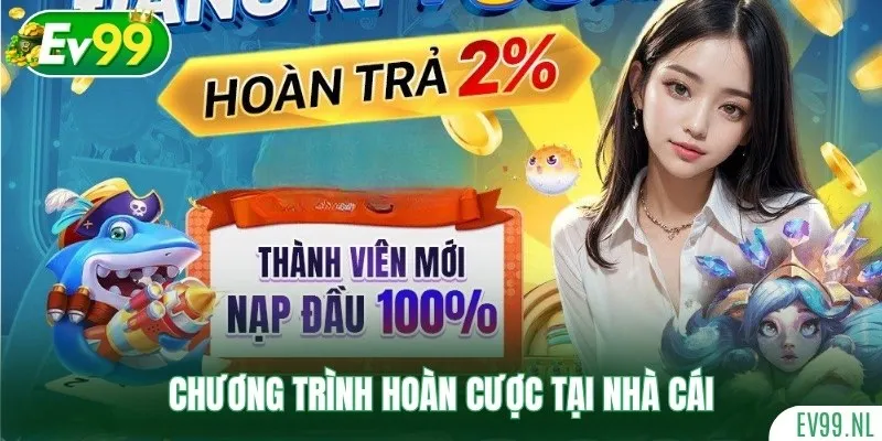 Chương trình hoàn cược tại nhà cái siêu hấp dẫn Chương trình hoàn cược tại nhà cái siêu hấp dẫn