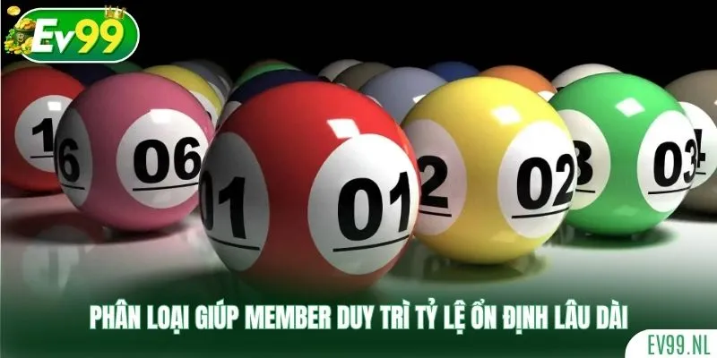 Phân loại giúp member duy trì tỷ lệ ổn định lâu dài